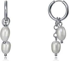 Actual product image Viceroy Charming round earrings with pearls 2in1 Chic 1338E01010 (L)