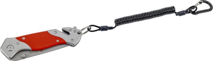 Produktbild Dönges Spiralkabel mit Karabiner, ohne Schlüsselring