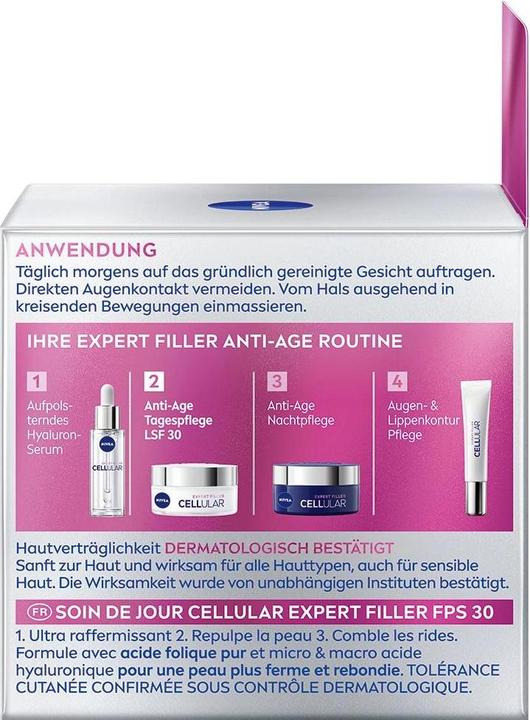 Actual product image NIVEA Cellular Expert Filler Anti-Age Day Care SPF 30 (50 ml, Day cream, SPF 30)
