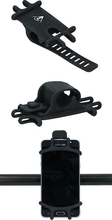 Produktbild Dunlop Fahrradtelefonhalter 10-15 cm (schwarz)