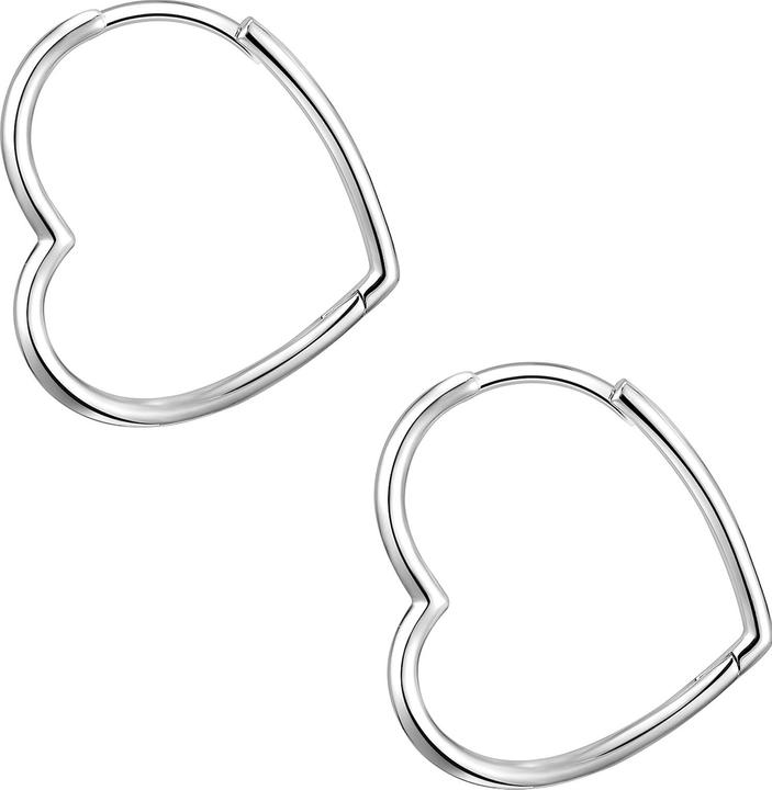 Produktbild Glanzstücke München Damen Herz Sterling Silber silber - 12468 (Sterling Silber)