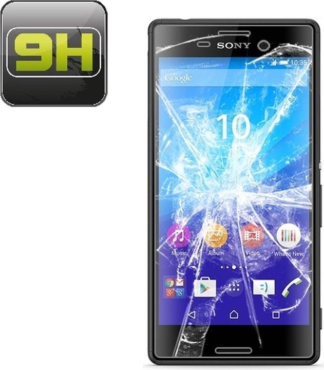 Actual product image Protectorking 1x real tempered 9H armoured glass 3D CLEAR (1 Piece, Sony Xperia M4 Aqua)
