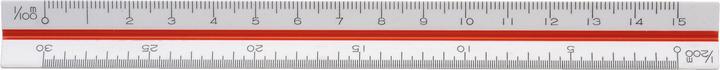 Actual product image Linex 347 Triangular Mini Scale (15 cm)