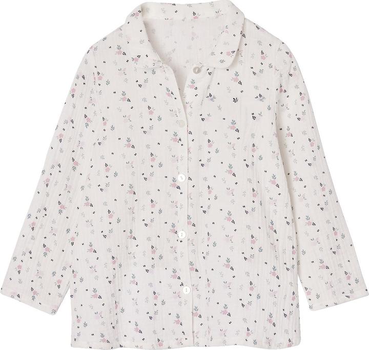 Actual product image Vertbaudet Mädchen Schlafanzug aus Baumwollmusselin (110)