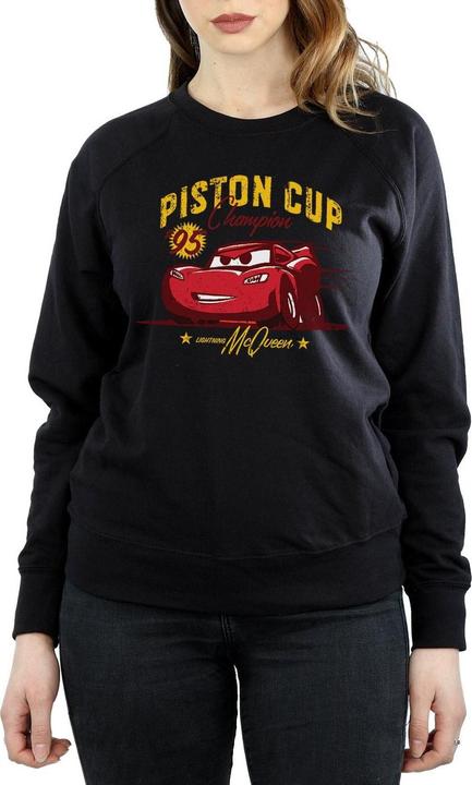 Actual product image Disney Womens/Ladies Cars Piston Cup Champion Sweatshirt (S)