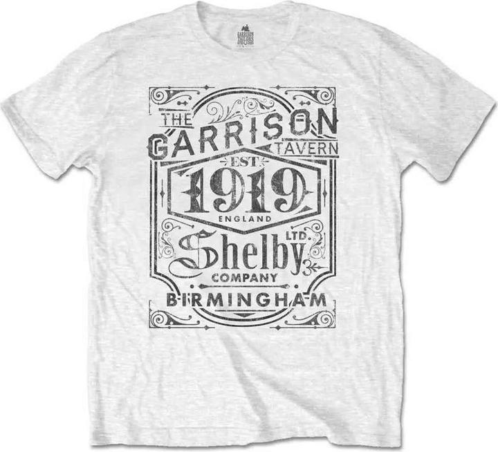 Actual product image Peaky Blinders Unisex Adult Garrison Pub T-Shirt (XXL)