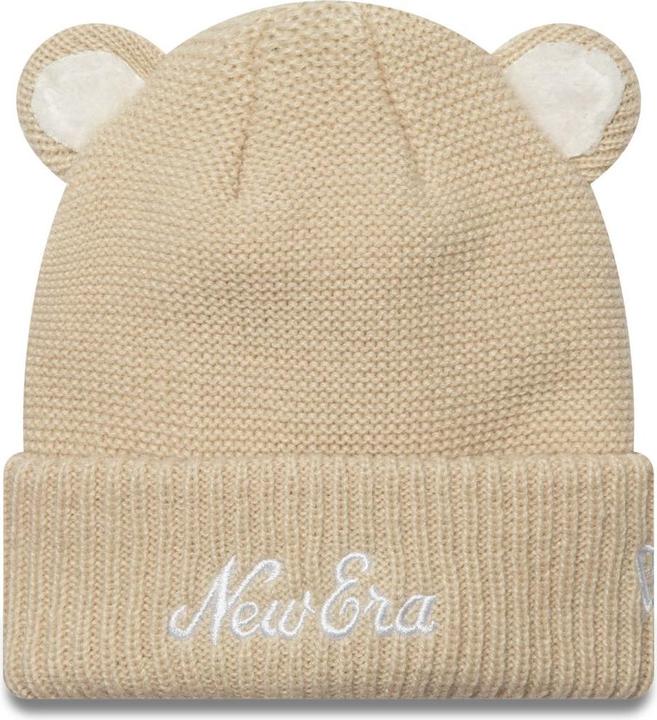 New Era Kinder Beanie Wintermütze - CUTE EARS beige - Child