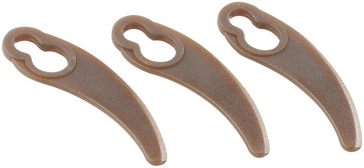 Immagine prodotto AGT Lame di ricambio per il tosaerba a cuscino d'aria (NX-5016), set di 3 (Tosaerba, Lame per tosaerba + lame di ricambio per macchine da giardino)