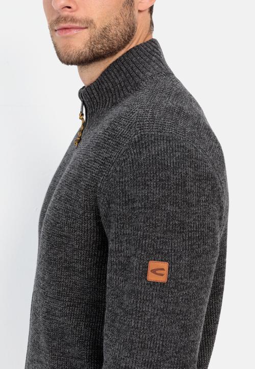 Image du produit Camel Active Veste en tricot avec fermeture éclair (L)