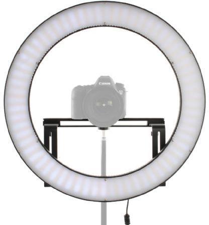 Produktbild Falcon Eyes Bi-Color LED Ringlampe Dimmbar DVR-512DVC auf 230V (Ringleuchte)