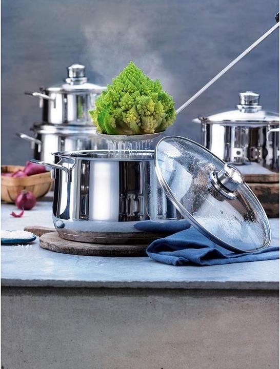 Image du produit WMF Diadem Plus (24 cm, Ensemble de casseroles et de poêles de cuisson, Acier inoxydable)