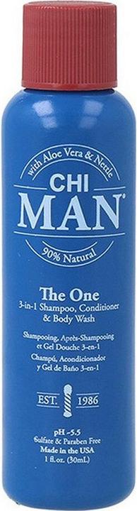 Image du produit CHI MAN 3-en-1 Shampooing, revitalisant, lavage corporel 739 (739 ml, Shampoing liquide)