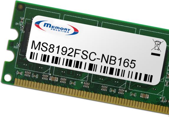 Actual product image Memorysolution 8GB Fujitsu Lifebook E733 (LIFEBOOK E733)