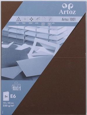 Actual product image Artoz Cards E6 (E6, 220 g/m², 5 x)