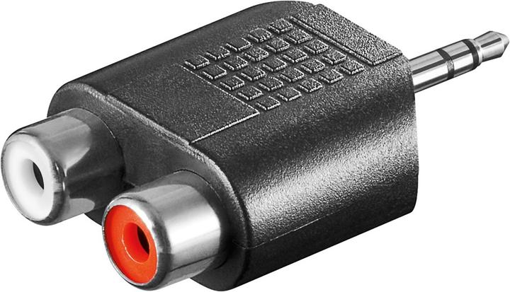 Actual product image Goobay 3.5mm Klinke – 2x Cinch