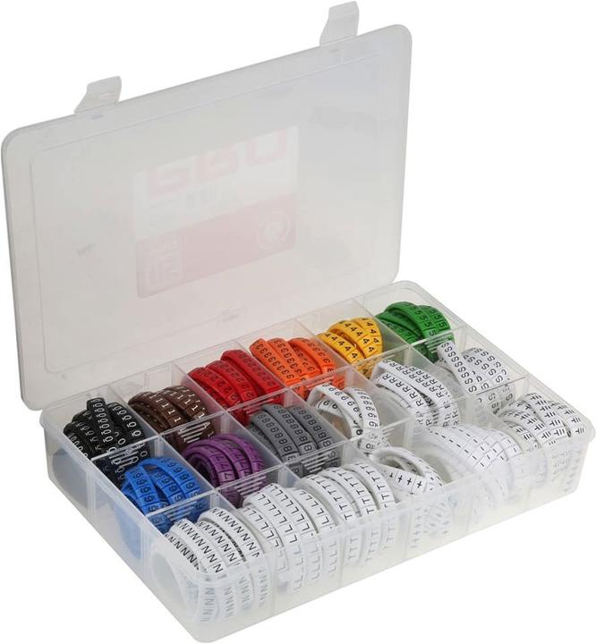 Image du produit Rs Pro Kit de marquage de câbles en PVC