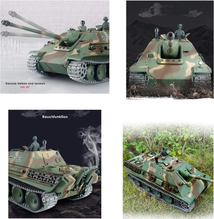 Produktbild Es-toys Heng Long RC Panzer Jagdpanther Pro (RTR Ready-to-Run)