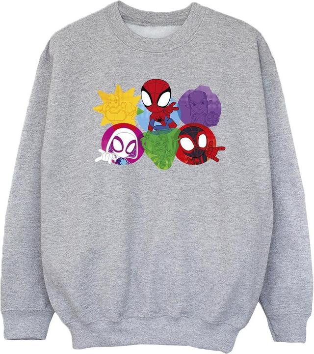 Spidey And His Amazing Friends Faces Sweatshirt Mädchen