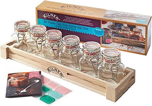 Kilner Einmachglas für Gewürze 20-teilig (20 Stk., 0.07 l)