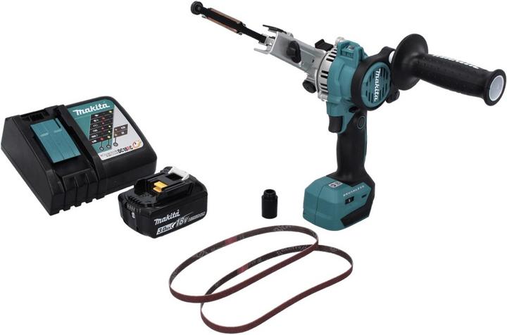 Produktbild Makita DBS 180 RF1 Akku Bandfeile 18 V 9 x 533 mm Brushless + 1x Akku 3,0 Ah + Ladegerät (Bandschleifer)