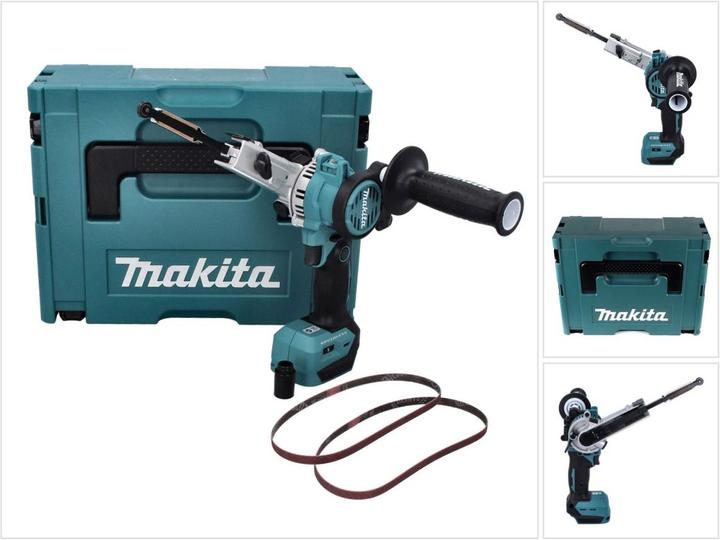 Actual product image Makita DBS 180 ZJ Battery band file 18 V 9 x 533 mm Brushless + Makpac - without battery, without charger (Belt sanders)