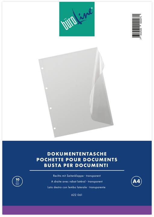 Produktbild BüroLine Dokumenten-Taschen A4 (A4, 10 x)