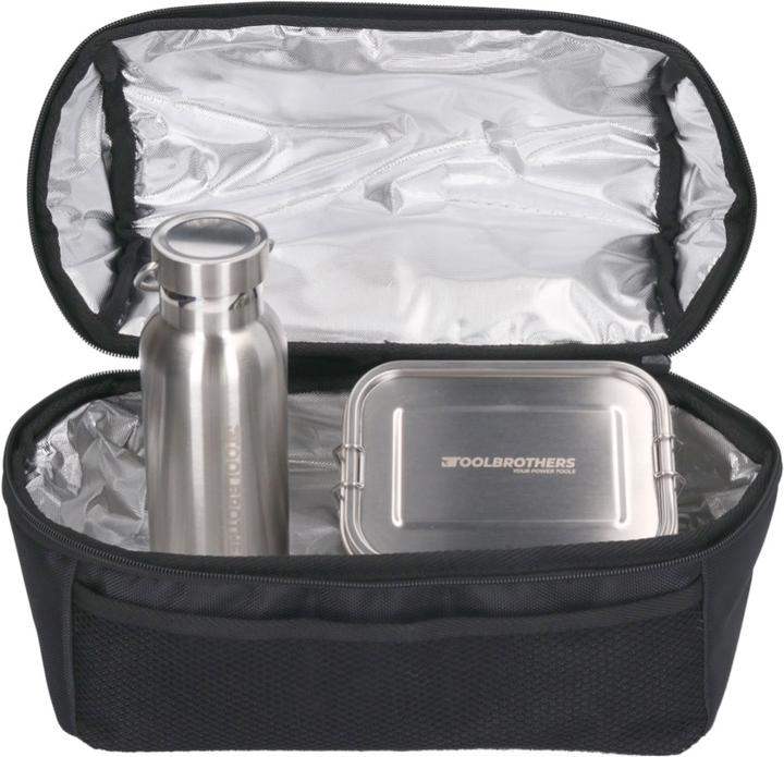 Produktbild Makita Toolbrothers Lunchpaket mit Isoliertasche + Toolbrothers Fan Edelstahl Brotdose 1340 ml + Ede