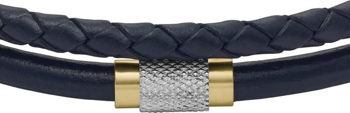 Actual product image Fossil Jewelry (18.50 cm, Stainless steel, Leather)