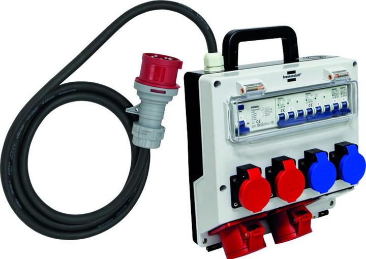 Actual product image Brennenstuhl Wall distributor (6 x, Type 23, Type 25, CEE 16/5)