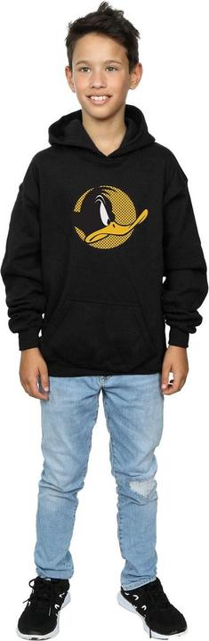 Produktbild Looney Tunes Daffy Duck Dotted Profile Kapuzenpullover Jungen (140, 146)