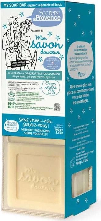 Image du produit Secrets de Provence Distributeur de savon organique neutre