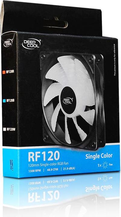 Actual product image Deepcool Case Fans -RF 120 W (120 mm, 1 x)