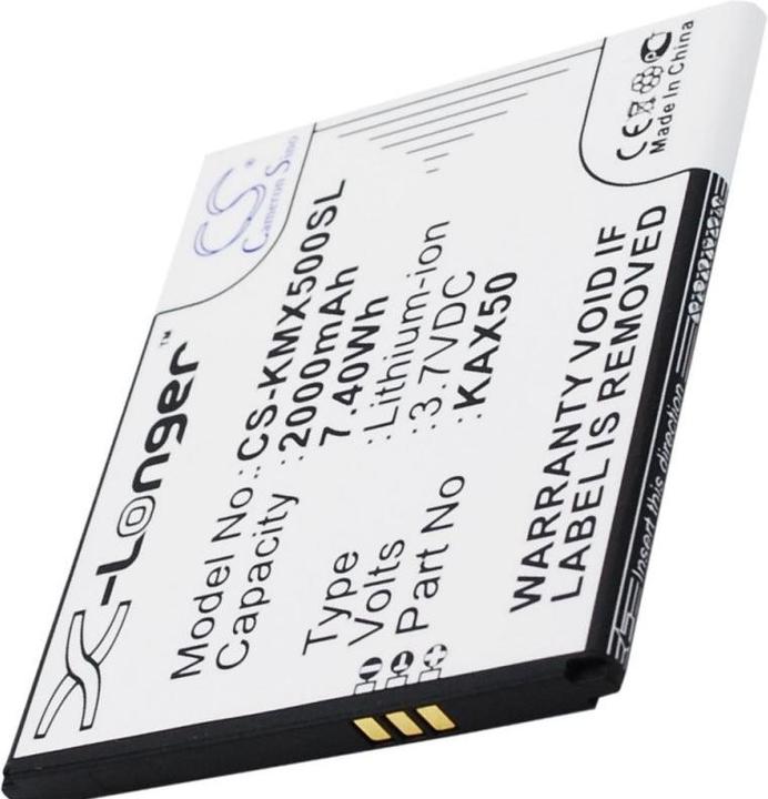 Produktbild AccuCell Akku für Kazam Trooper X5.0, Akku KAX50