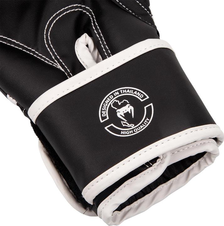 Actual product image Venum Challenger 2.0 Kids Boxing Gloves - Black/White (4 OZ, One size)