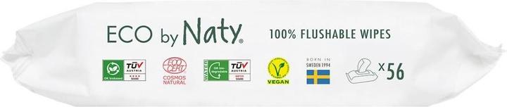Actual product image Naty Organic toilet tissues (56 Piece)