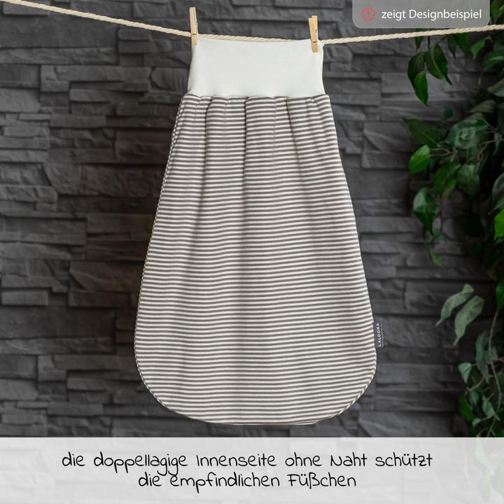 Immagine prodotto La Loona Borsa per tutina LaLoona per bambino - bianco-taupe (50 cm)
