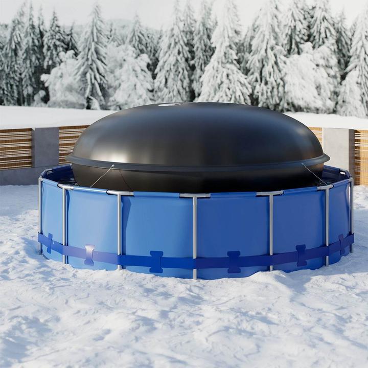 Produktbild Juskys Aufblasbare Poolabdeckung Rund