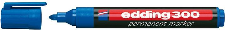 Produktbild Edding 300 Blau Schwarz (Blau, 3 mm, 10 x)