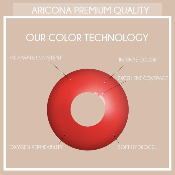 Produktbild Aricona Kontaktlinsen Devil Eyes