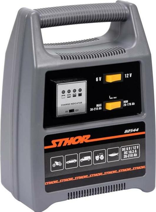Actual product image Toya Sthor Charger 6 (12V, 6V, 12 A)