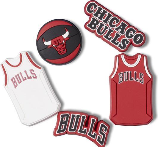 Actual product image Crocs NBA CHI Bulls/5 Pack (One size)