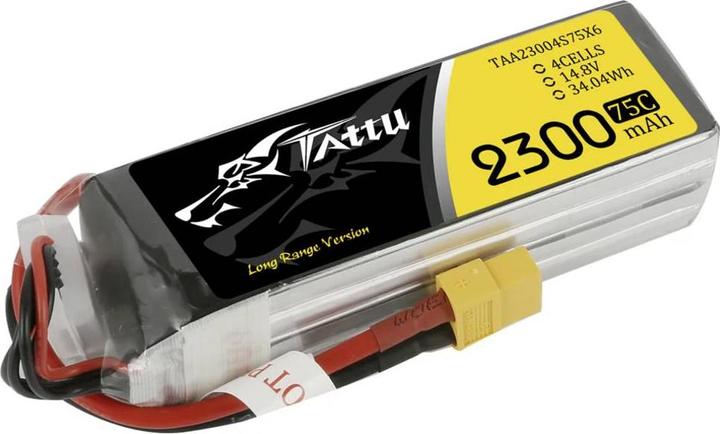 Actual product image Tattu Accumulator (14.80 V, 2300 mAh)