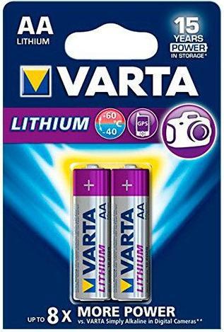 Image du produit Varta Ultra Lithium (2 pcs, AA, 3000 mAh)