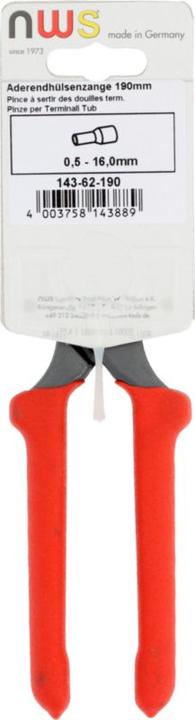 Image du produit NWS Pince à sertir pour embouts 0.5 b (190 mm)