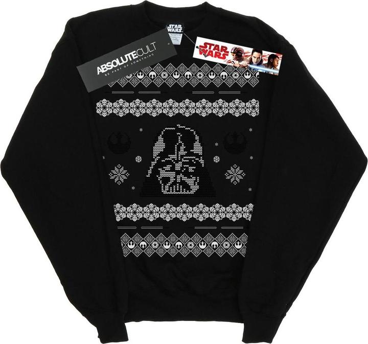 Star Wars Christmas Darth Vader Fair Isle Sweatshirt
