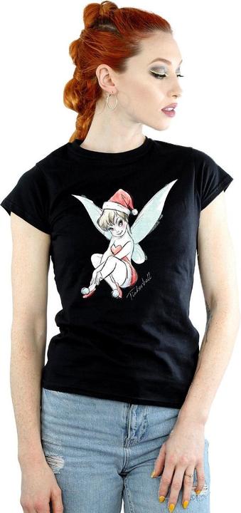Immagine prodotto Disney Tinkerbell Christmas Fairy Maglietta Donna (L)