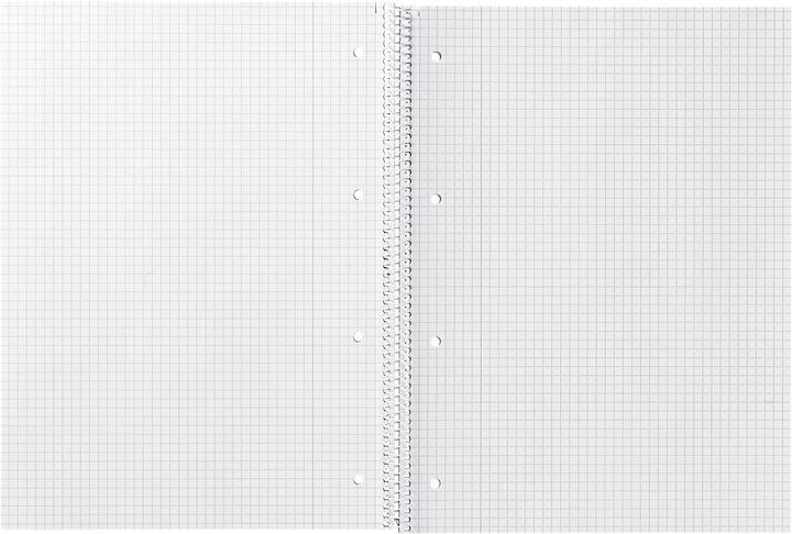 Produktbild Schäfer Shop Collegeblöcke, DIN A4, 80 Blatt, 5 Stück, weiss (A4, Kariert)