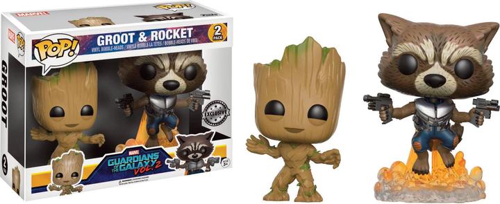 Image du produit Funko POP! - Les Gardiens de la Galaxie : Groot & Rocket