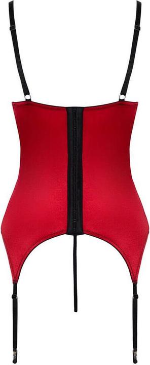 Actual product image Cottelli Collection Cami Suspenders red L (L)