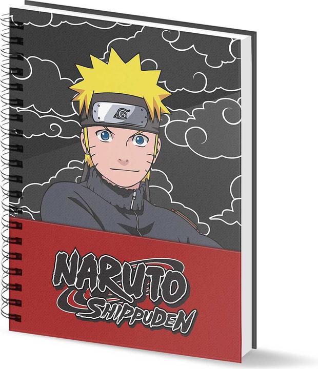 Actual product image Karactermania Naruto: Naruto Clouds - A4 (A4, Checked, Hardcover)